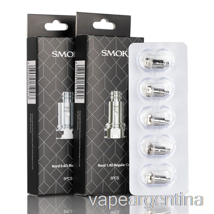 Resistencias De Repuesto Smok Nord 1.4ohm Resistencias Cerámicas Nord Vape Argentina